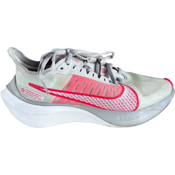 Nike Zoom Gravity Grey Red White Womens Running Shoes BQ3203-003 React Size 